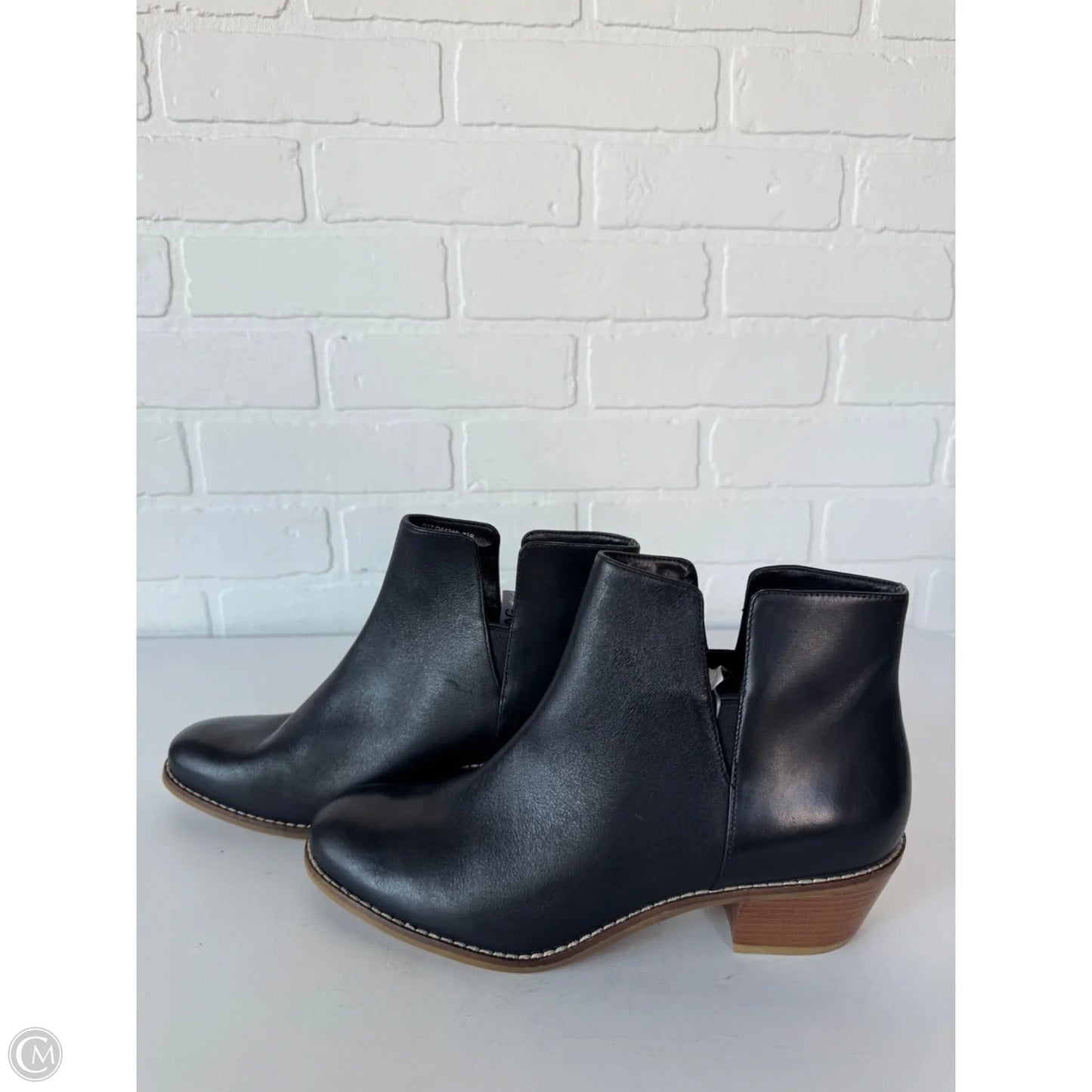 Boots Ankle Heels By Cole-haan In Black, Size: 7.5