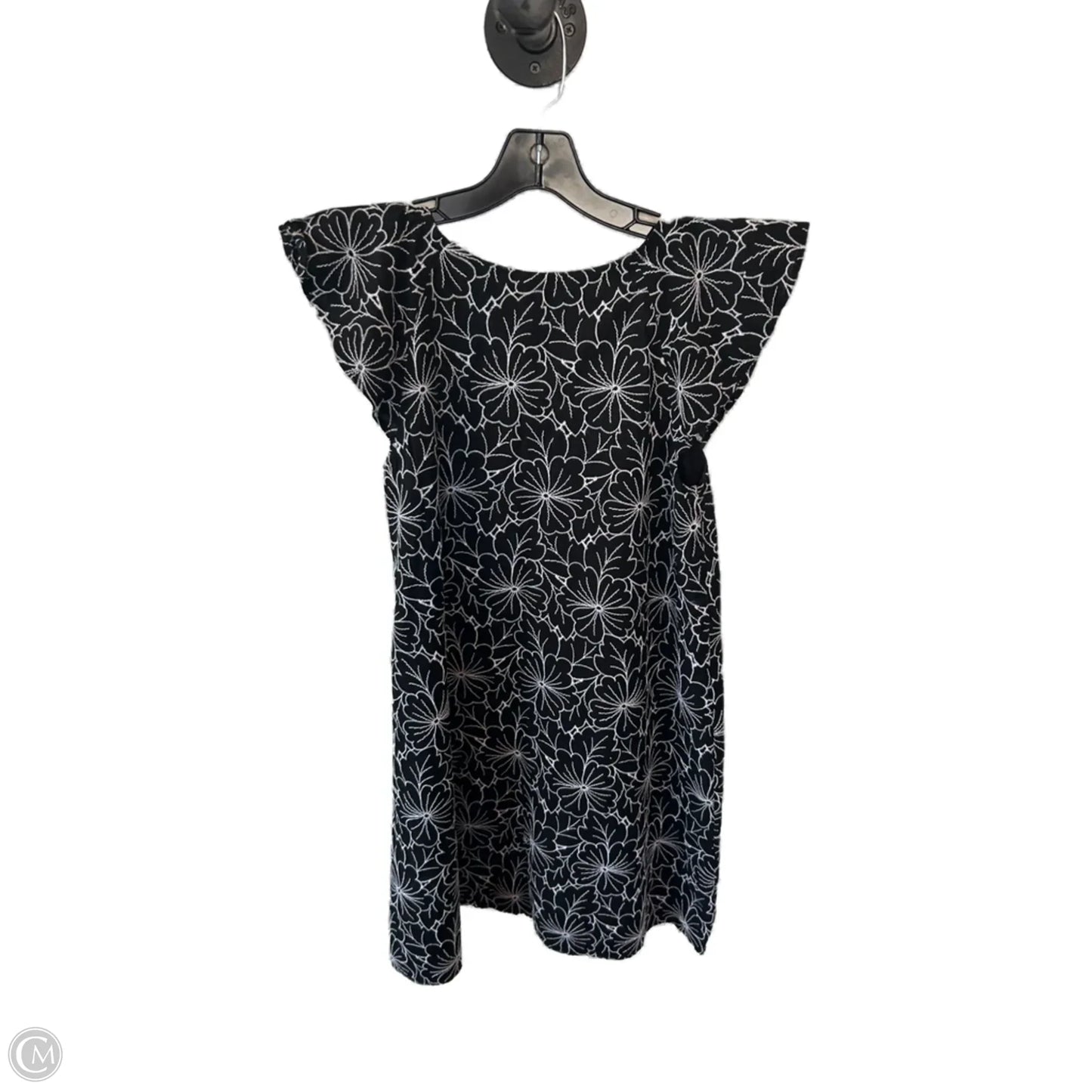 Dress Casual Short By Loft In Black & White, Size: M