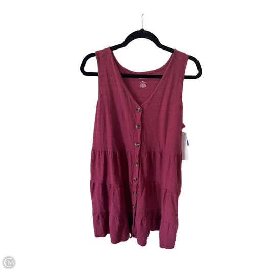 Dress Casual Short By Sonoma In Pink, Size: Xl