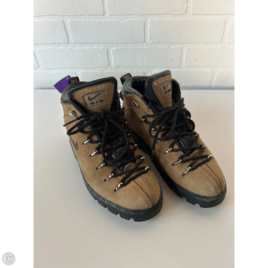 Boots Hiking By Nike In Tan, Size: 6