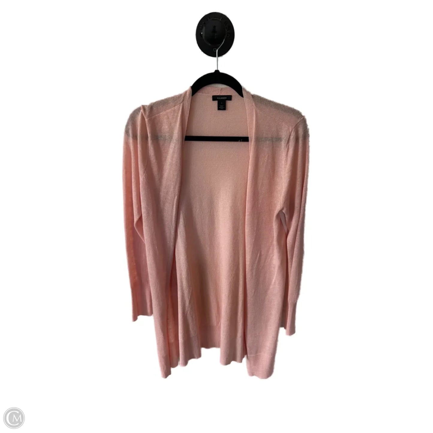 Sweater Cardigan By Halogen In Pink, Size: S