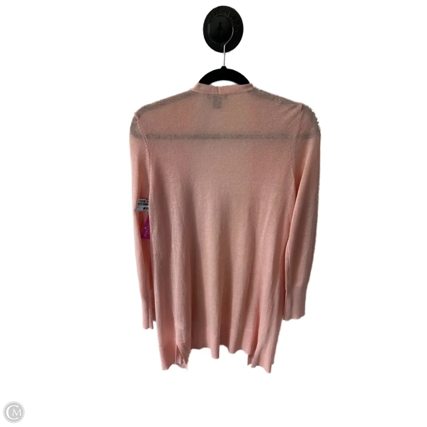 Sweater Cardigan By Halogen In Pink, Size: S