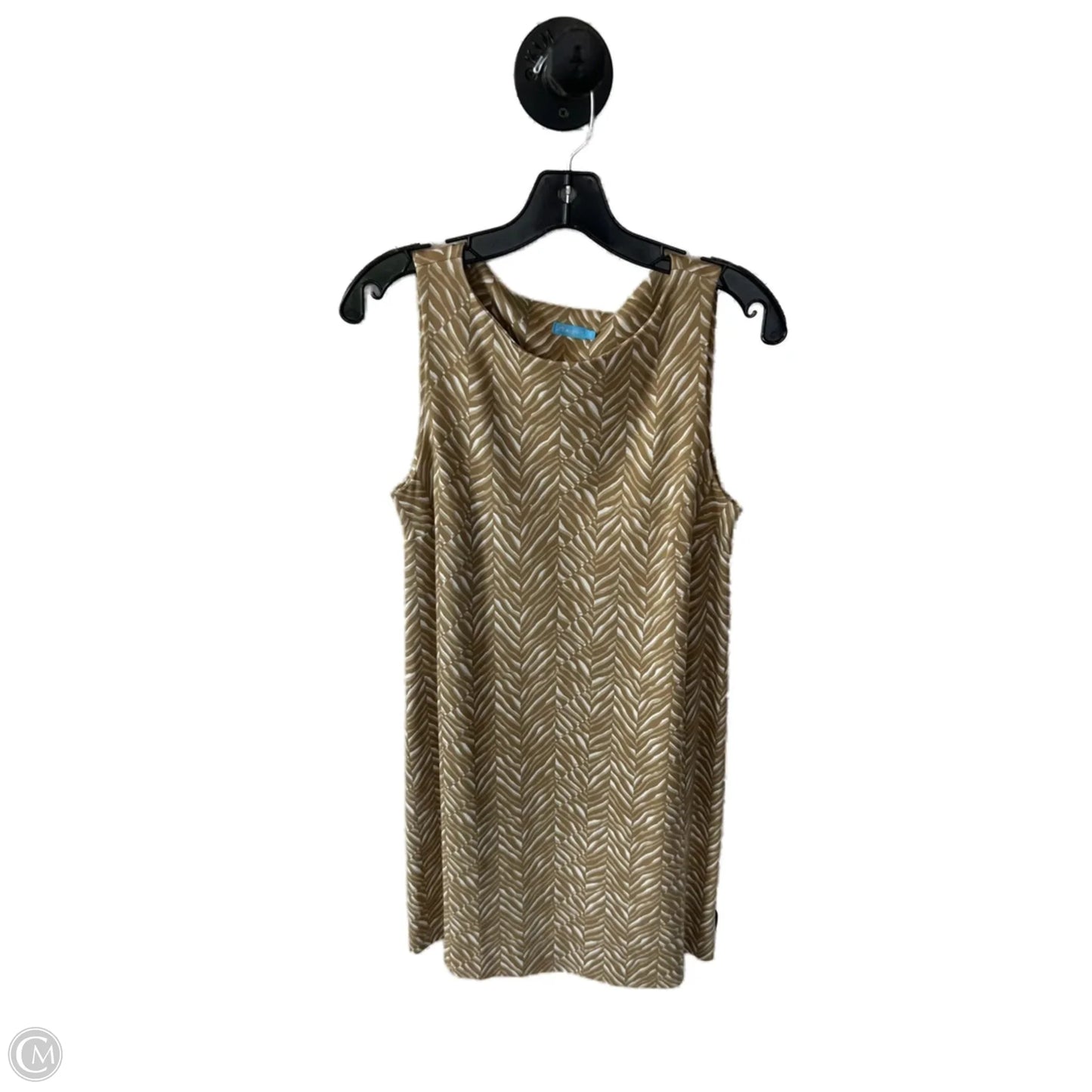 Dress Casual Short By J Mclaughlin In Tan & White, Size: S