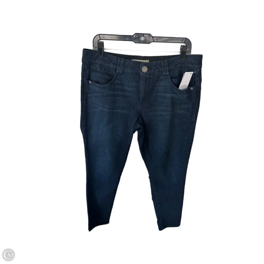 Jeans Skinny By Democracy In Blue Denim, Size: 14p
