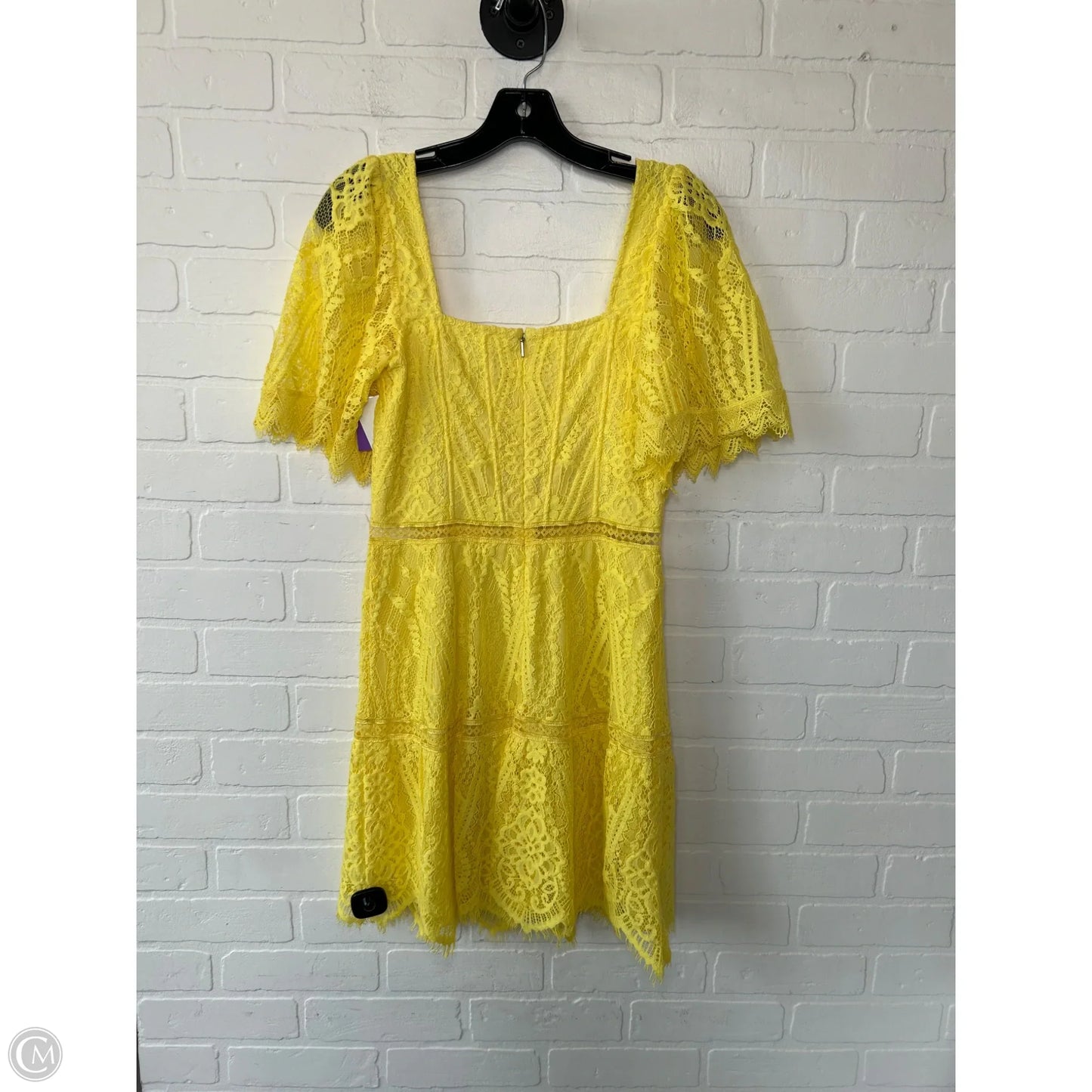 Dress Casual Short By Cma In Yellow, Size: S
