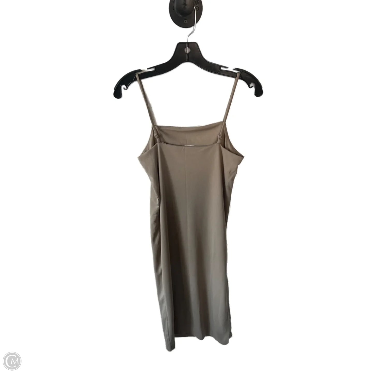 Dress Casual Midi By H&m In Tan, Size: Xs
