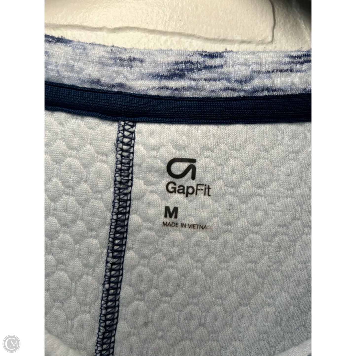 Athletic Sweatshirt Crewneck By Gapfit In Beige, Size: M