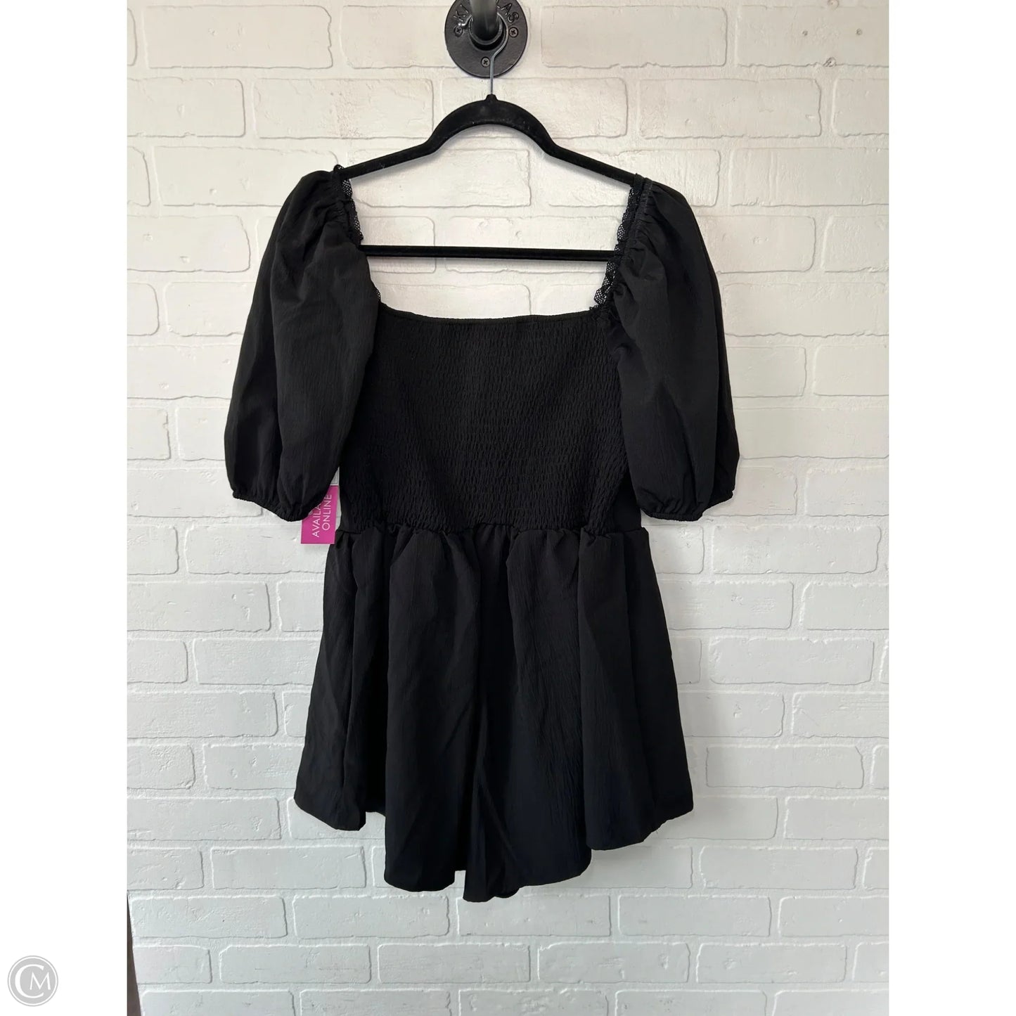 Romper By Cme In Black, Size: Xl