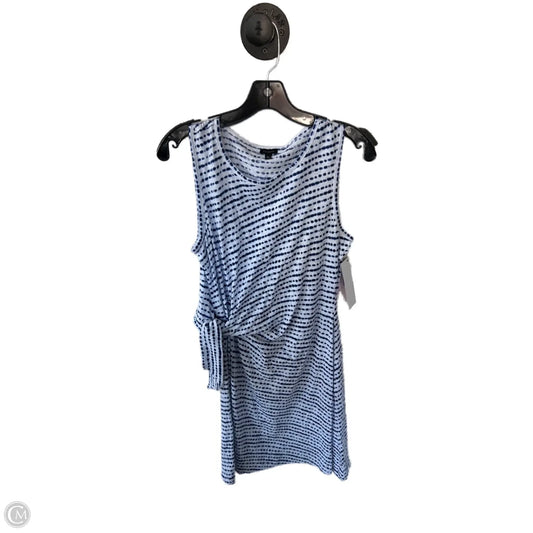 Dress Casual Short By Talbots In Blue & White, Size: M
