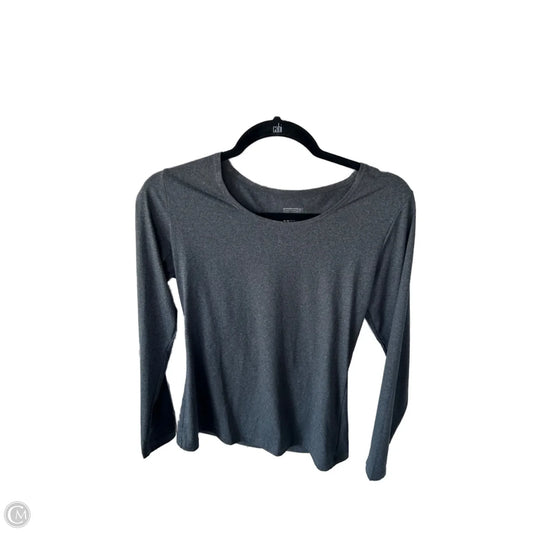 Athletic Top Long Sleeve Crewneck By 32 Degrees In Grey, Size: M
