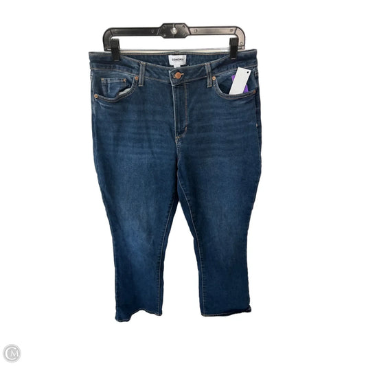 Jeans Straight By Sonoma In Blue Denim, Size: 14