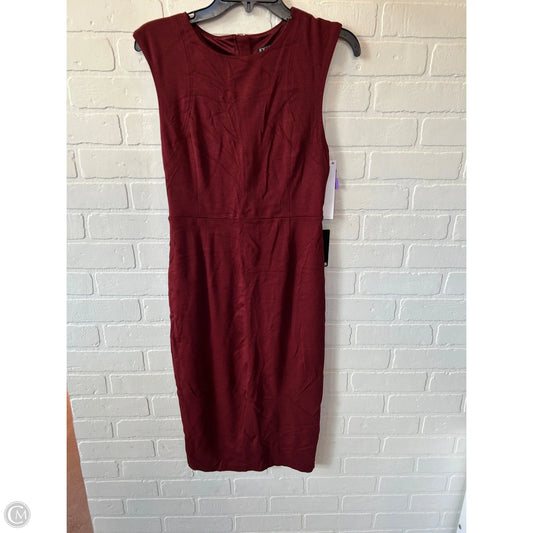 Dress Work By Express In Red, Size: S