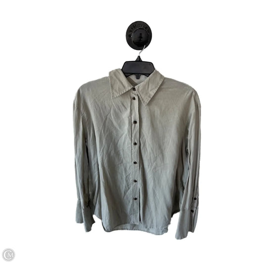 Top Long Sleeve By H&m In Tan, Size: S
