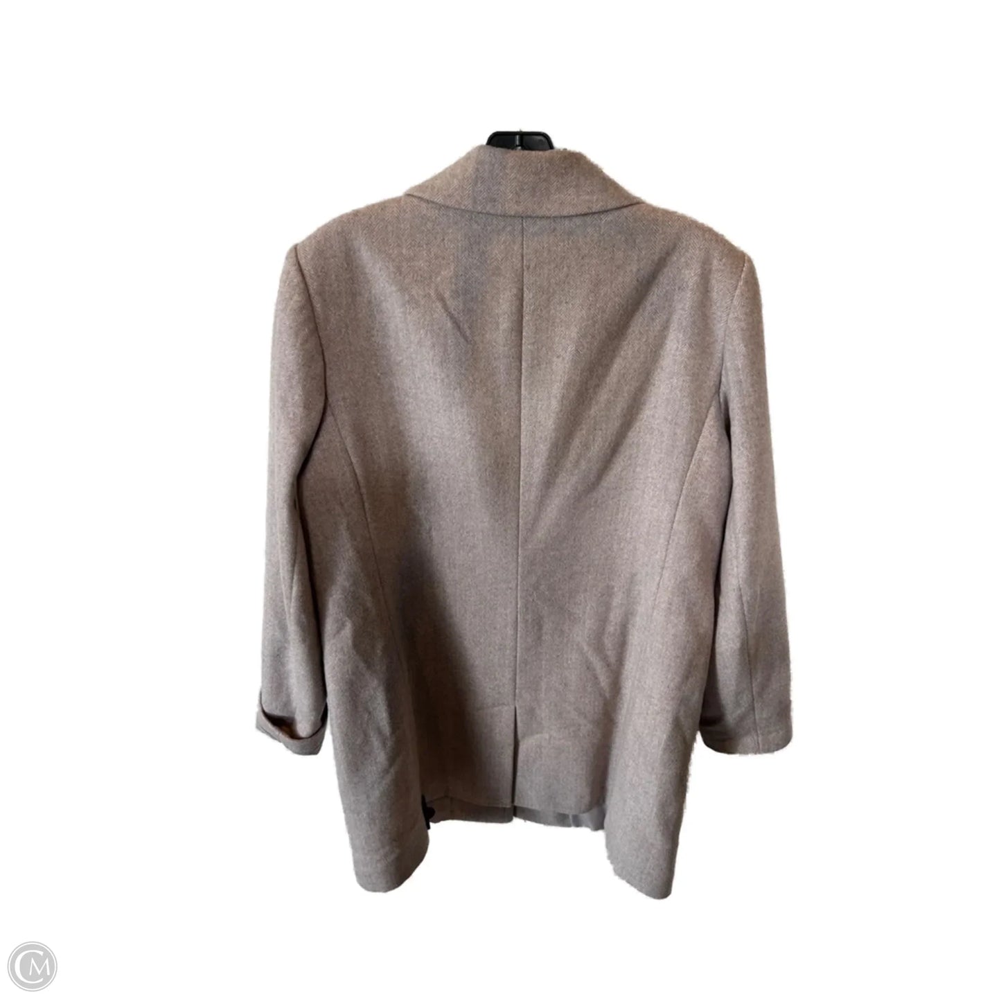 Blazer By Lauren By Ralph Lauren In Tan, Size: L