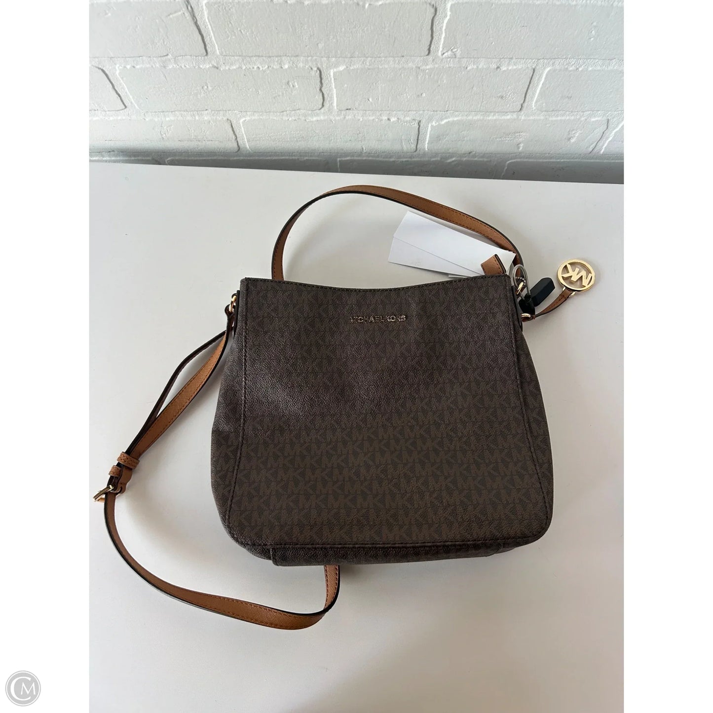 Crossbody Designer By Michael Kors, Size: Medium