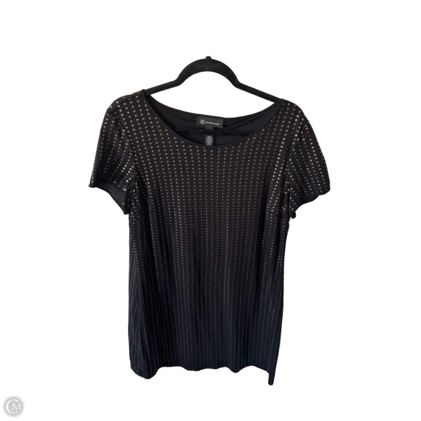 Dress Casual Short By Inc In Black & Gold, Size: Xl