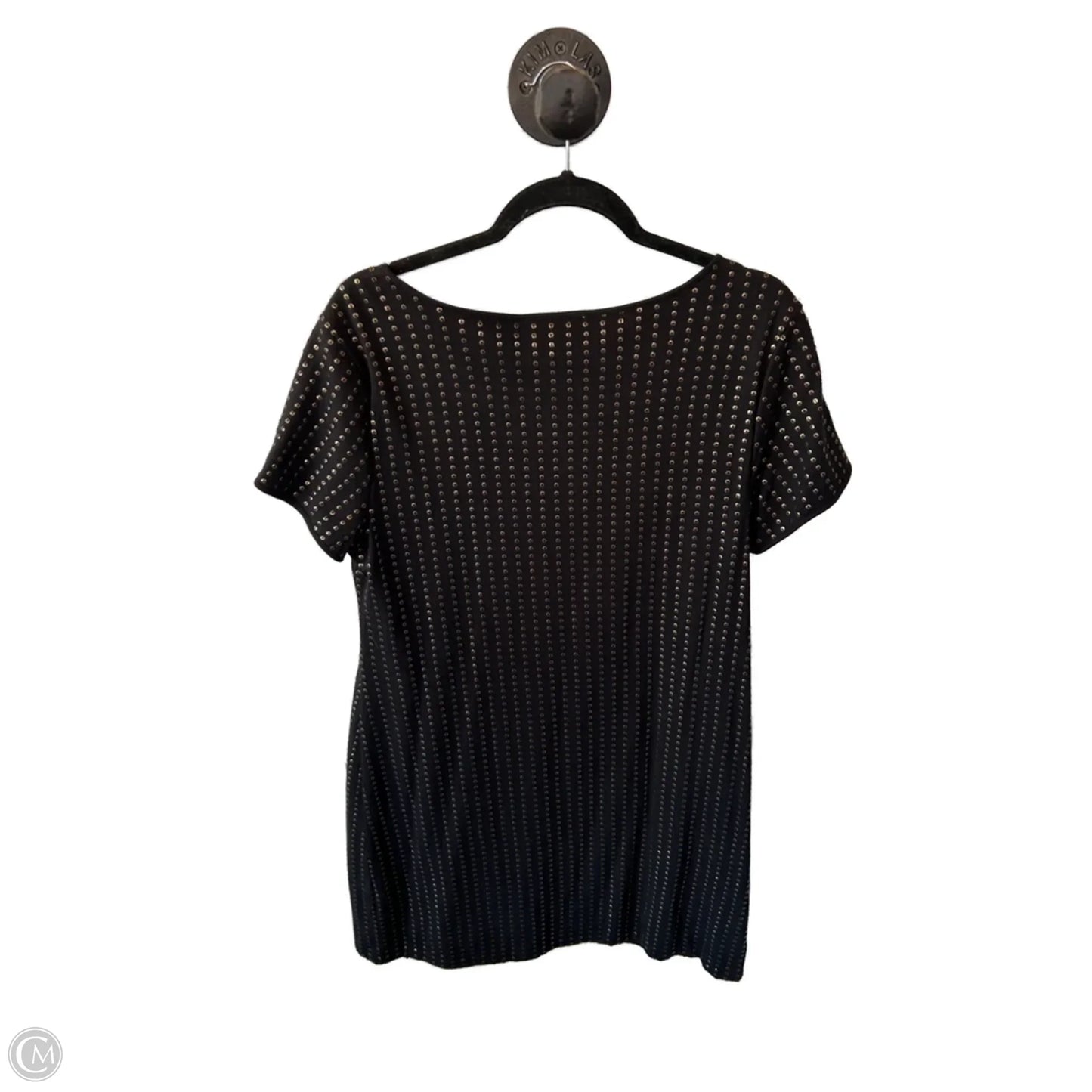 Dress Casual Short By Inc In Black & Gold, Size: Xl