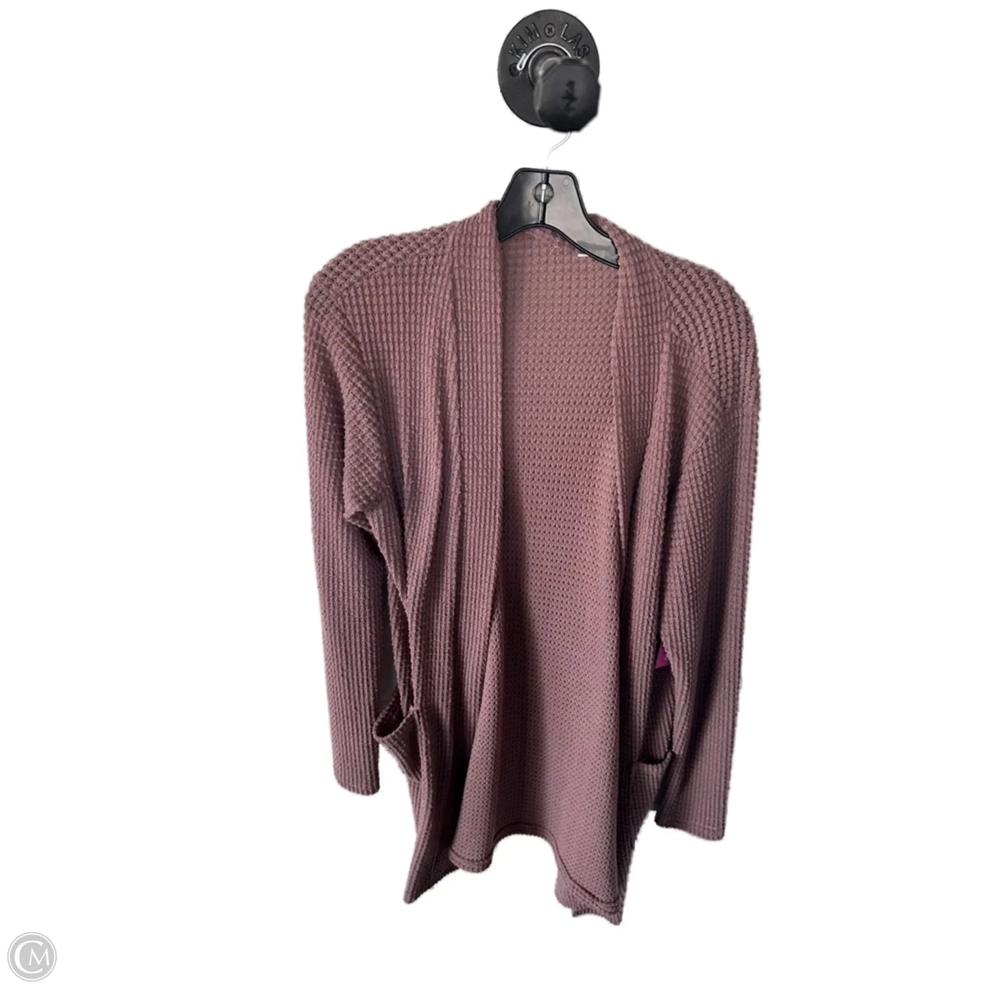 Cardigan By Clothes Mentor In Tan, Size: Osfm