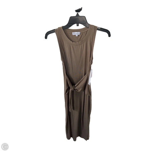 Dress Casual Midi By Michael Stars In Brown, Size: Xs