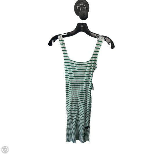 Dress Casual Midi By Rails In Green & White, Size: Xxs