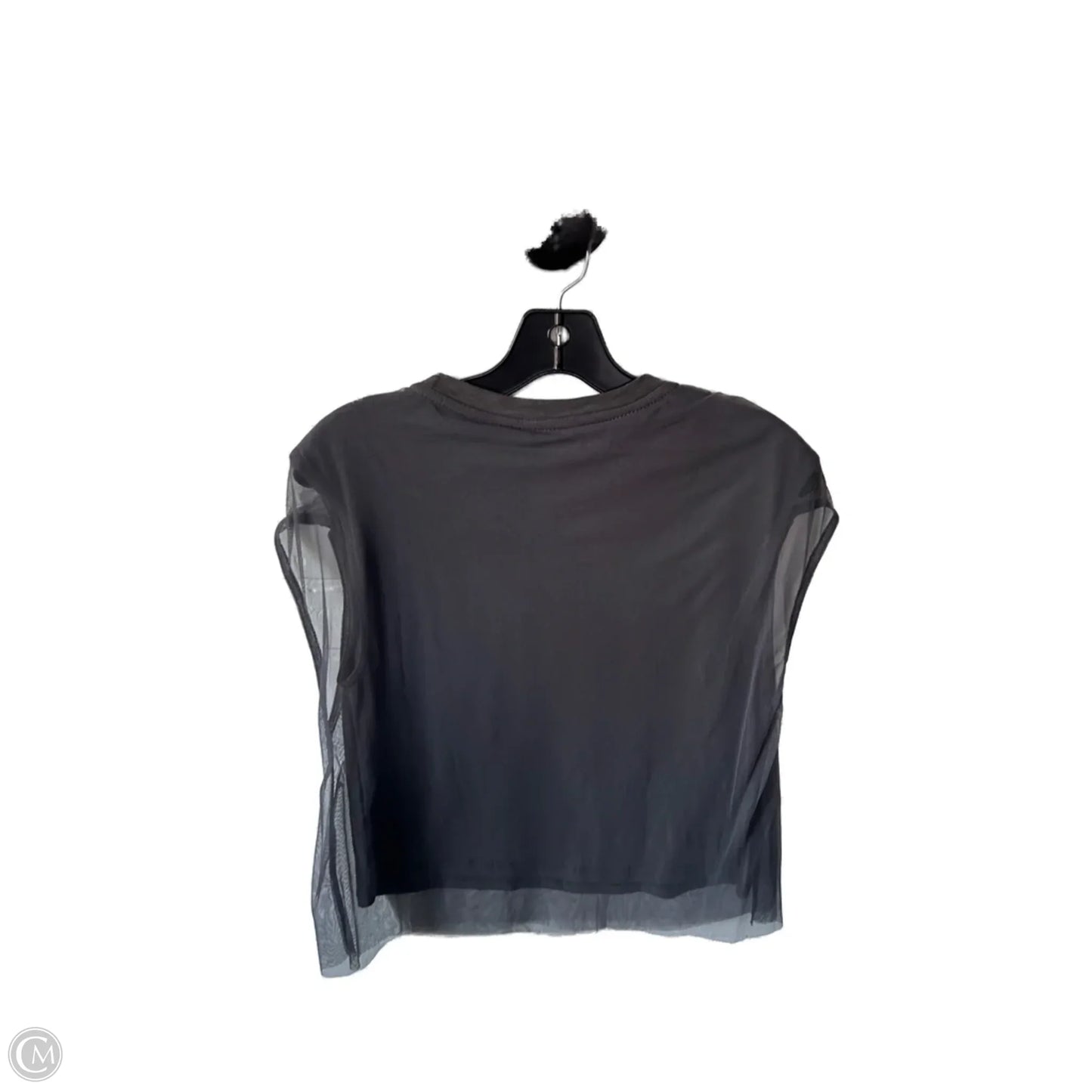 Top Short Sleeve By Pilcro In Grey, Size: Xxs