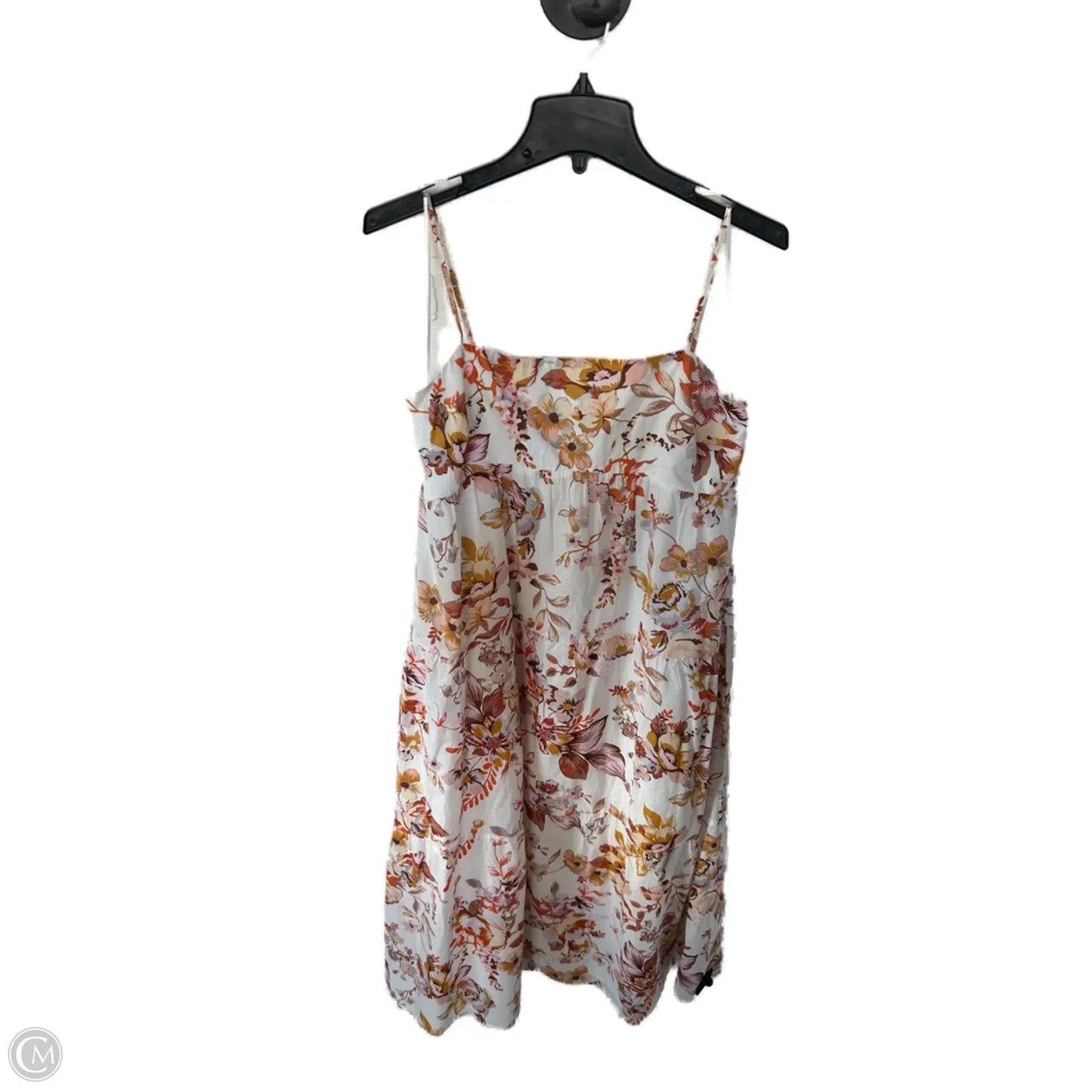 Dress Casual Maxi By Bardot In Tan & White, Size: M