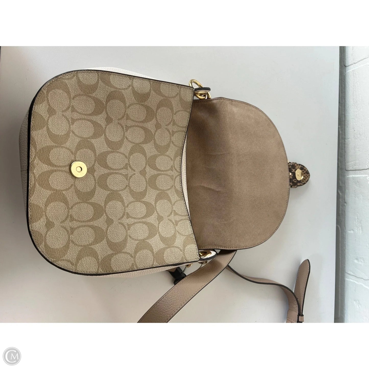 Crossbody Designer By Coach, Size: Medium