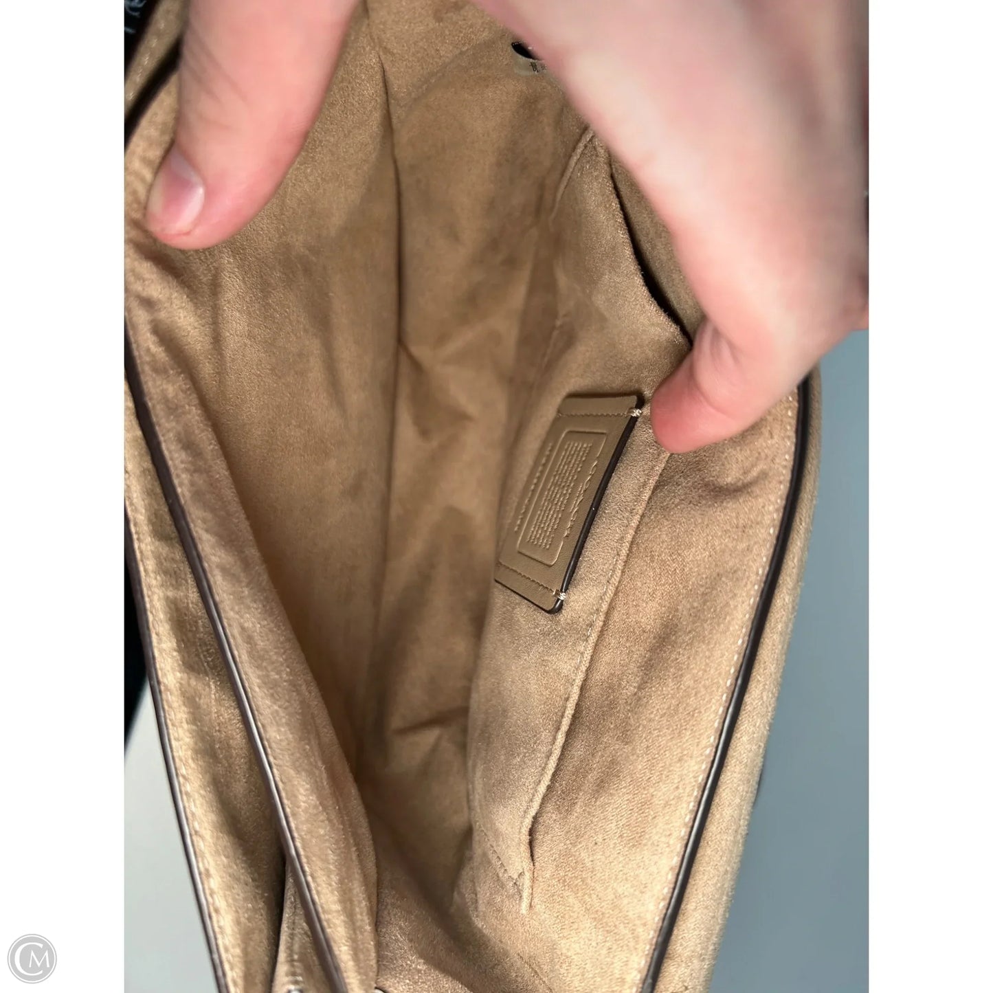 Crossbody Designer By Coach, Size: Medium