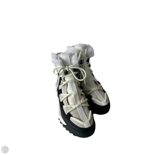 Boots Snow By Sorel In Black & Cream, Size: 8