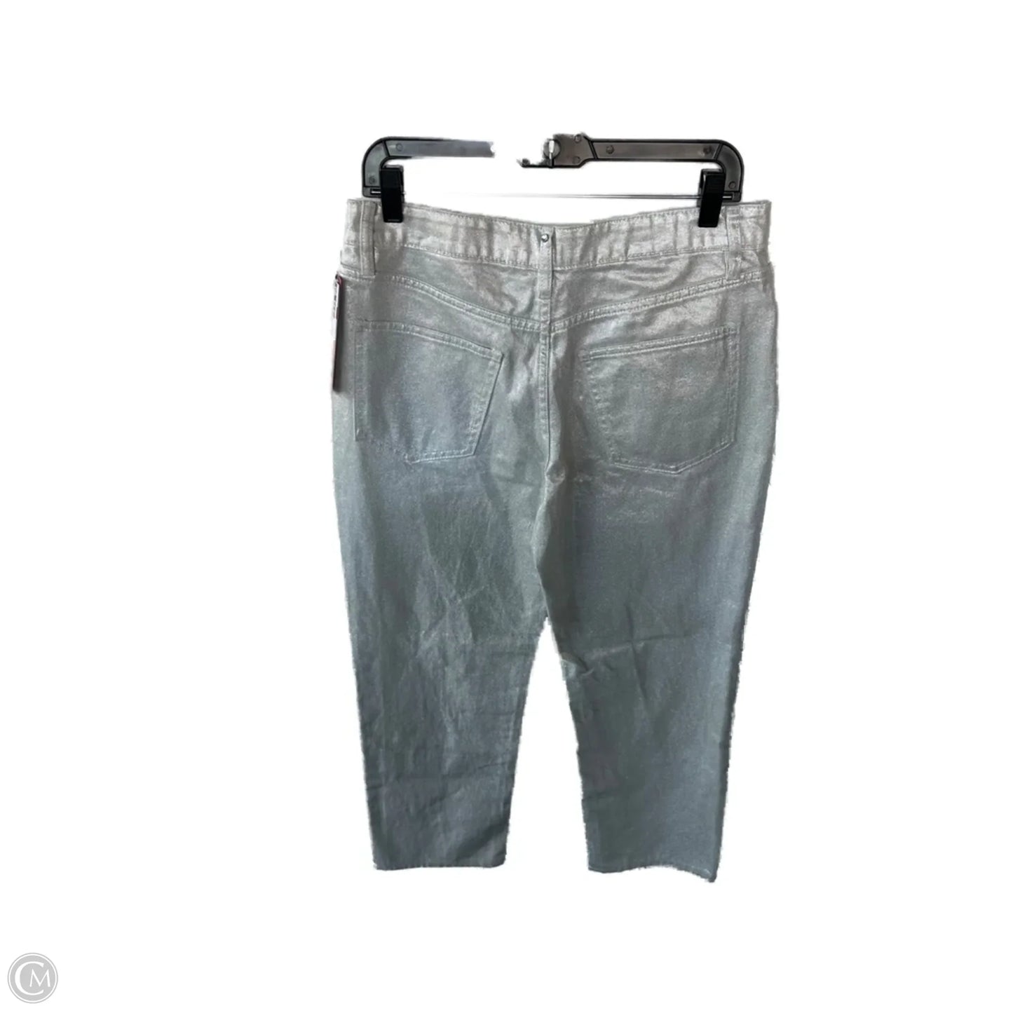 Pants Designer By Rebecca Minkoff In Silver, Size: 8