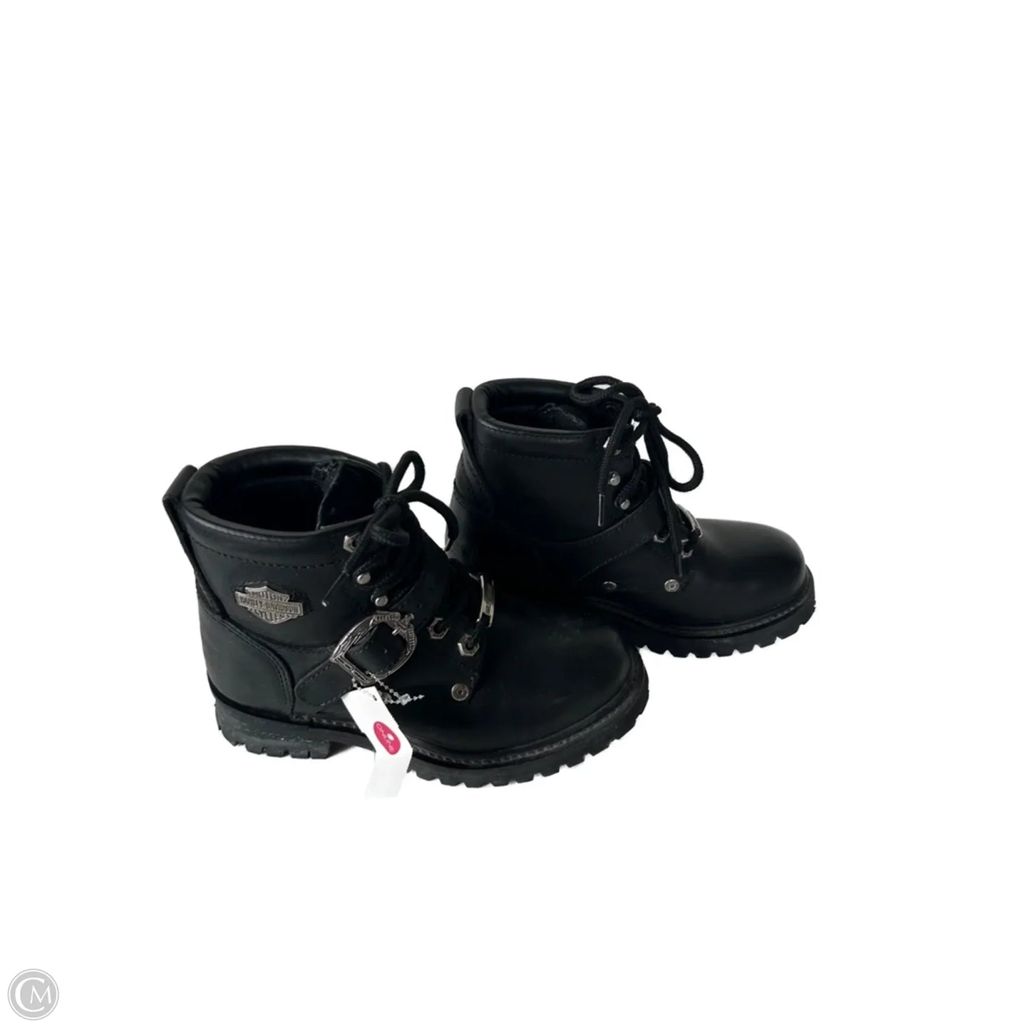 Boots Combat By Harley Davidson In Black, Size: 5.5