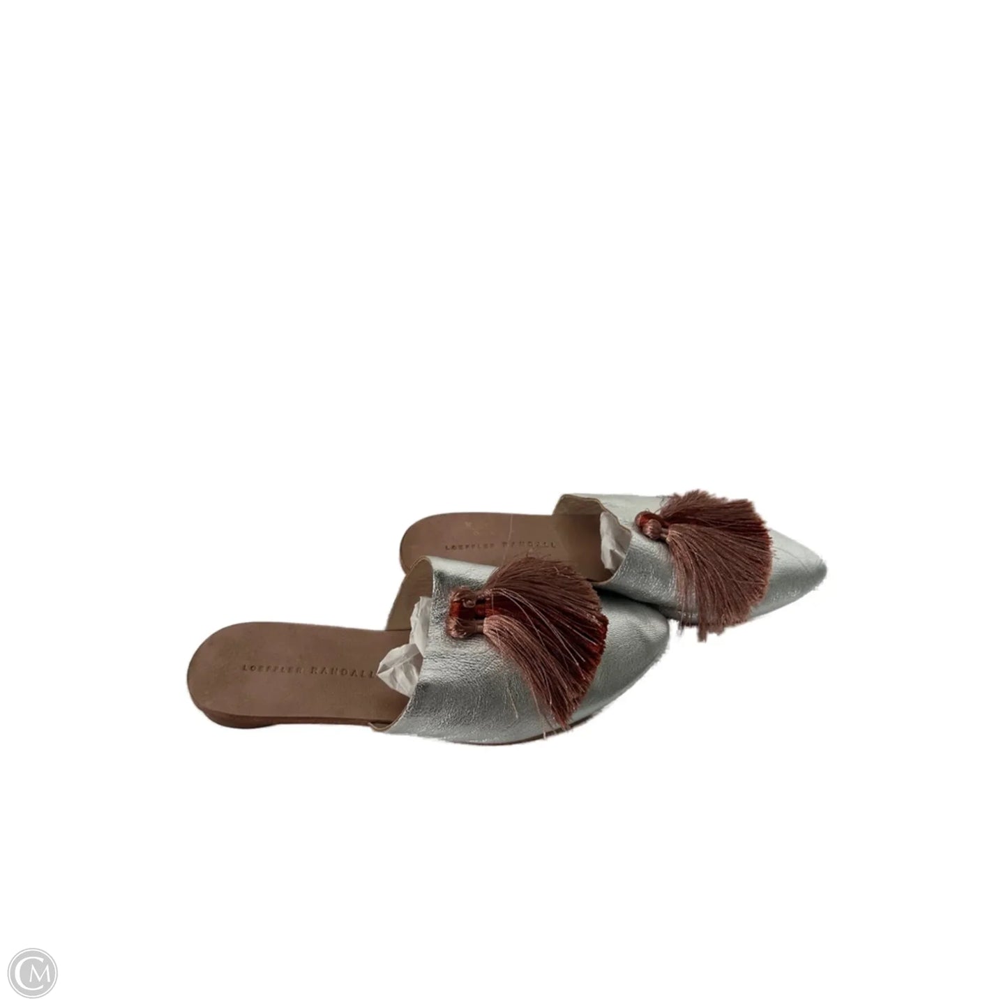 Shoes Flats By Loeffler Randall In Silver, Size: 6