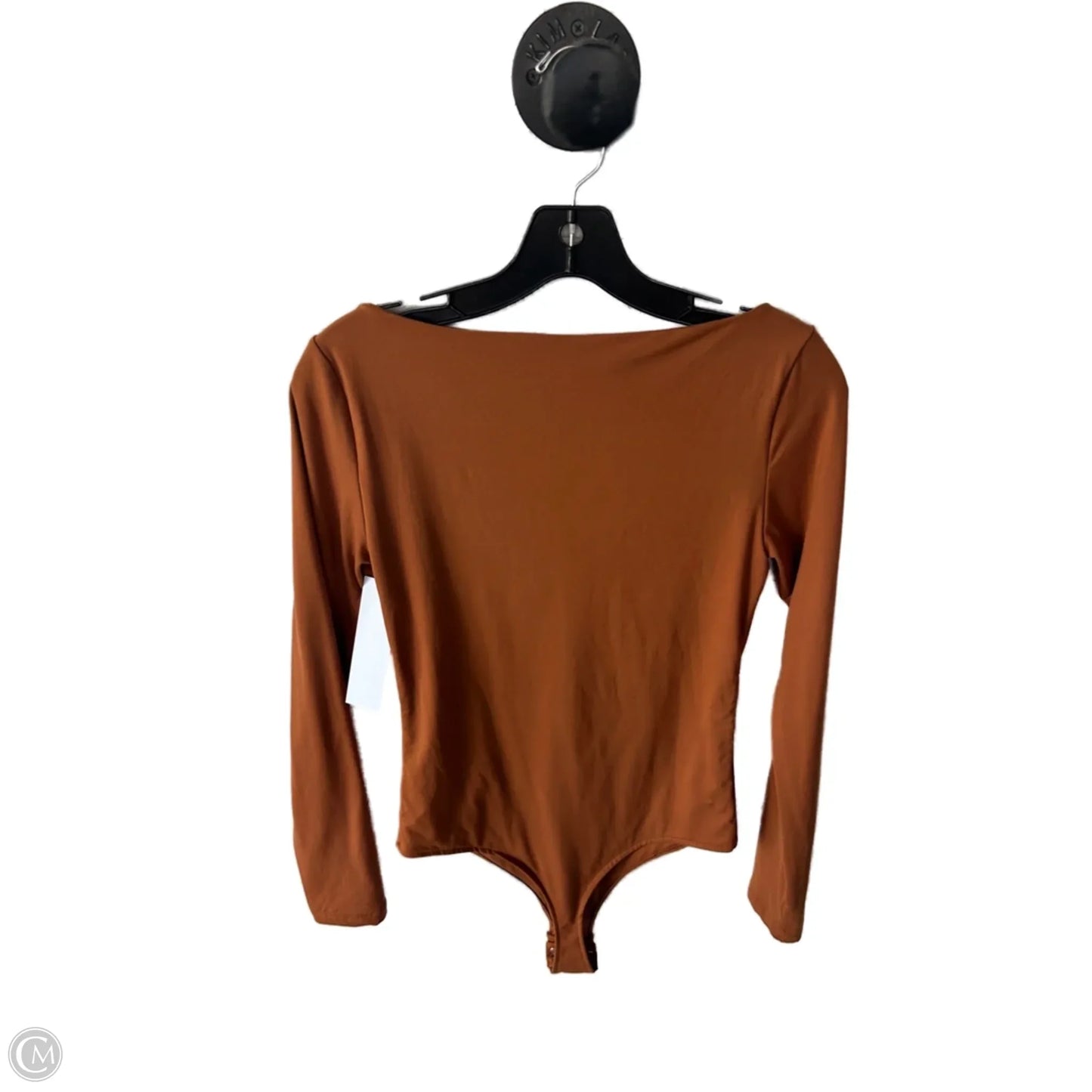 Bodysuit By Clothes Mentor In Tan, Size: M