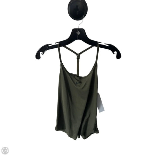 Athletic Tank Top By Nike In Green, Size: S