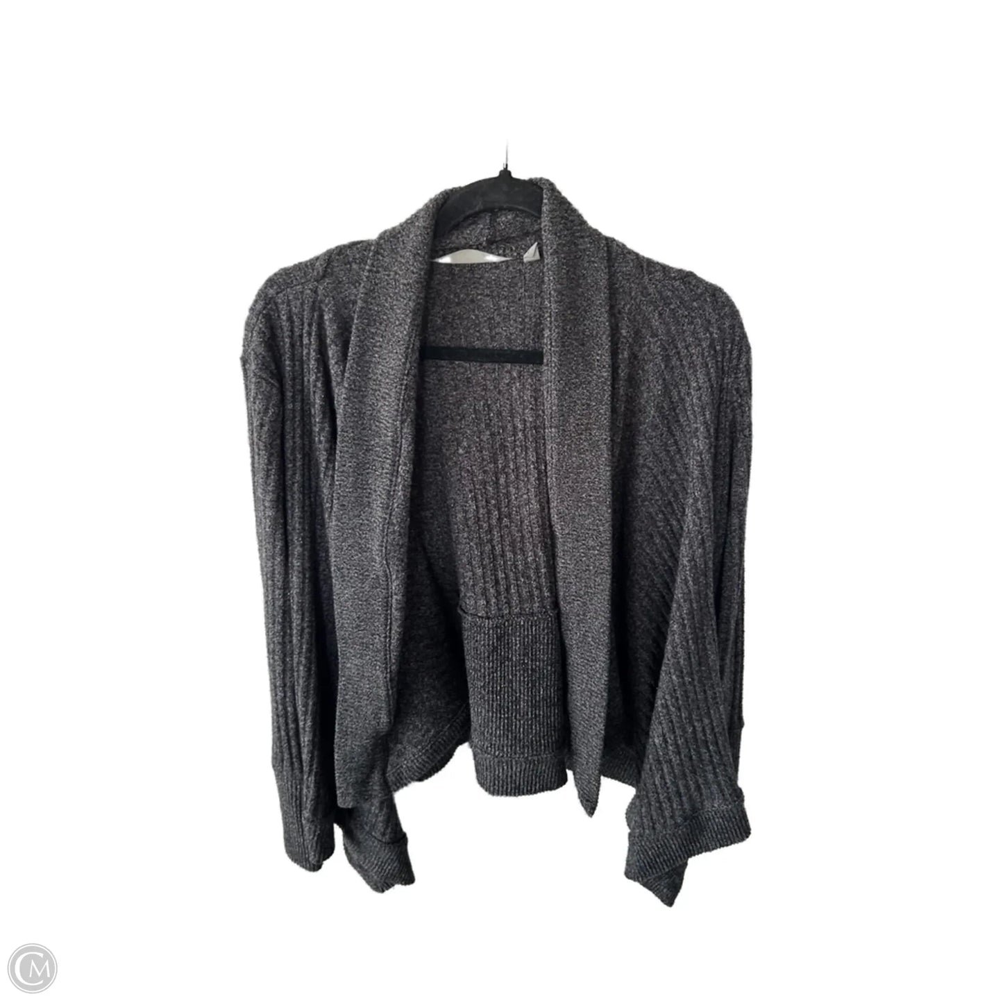 Sweater Cardigan By Athleta In Grey, Size: L