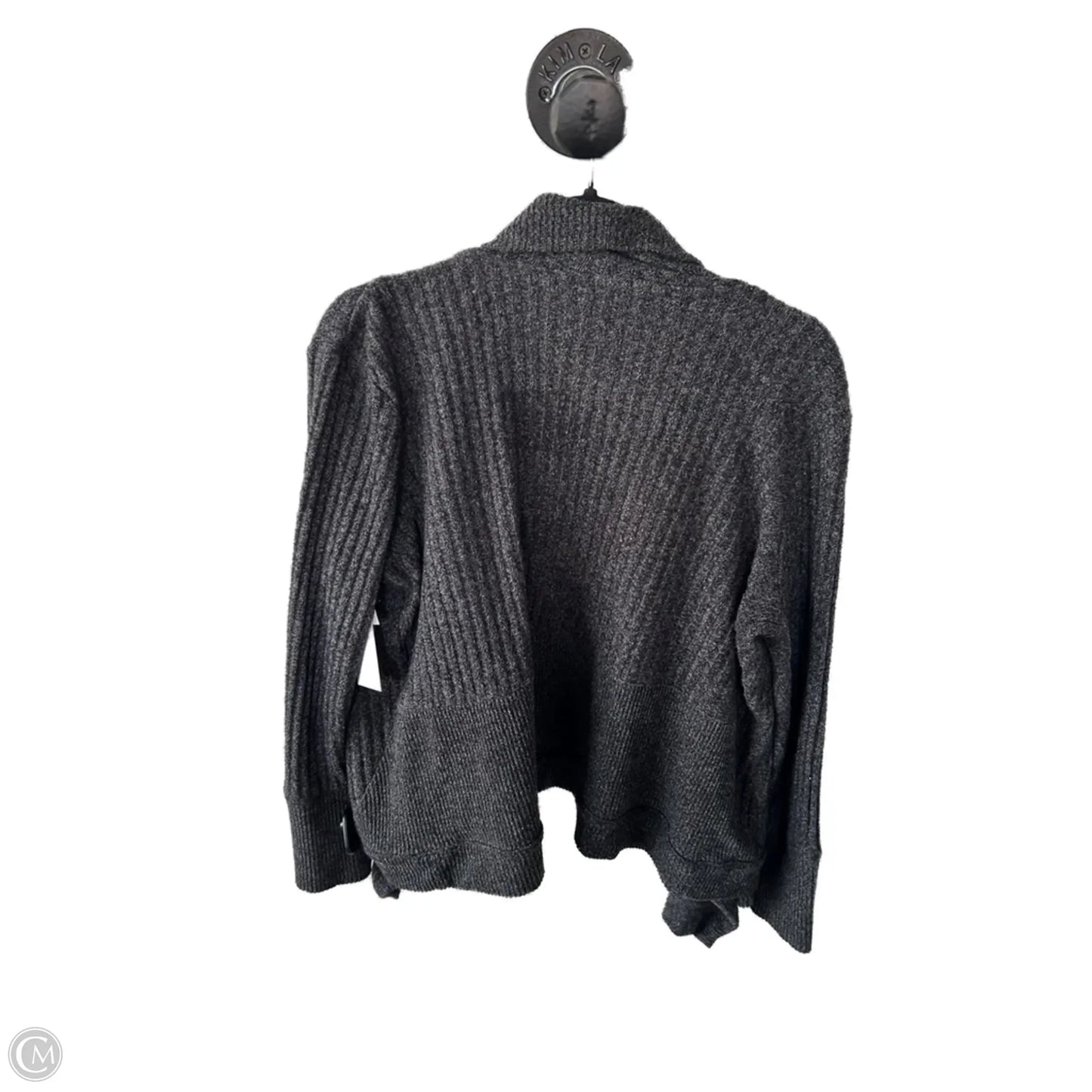 Sweater Cardigan By Athleta In Grey, Size: L