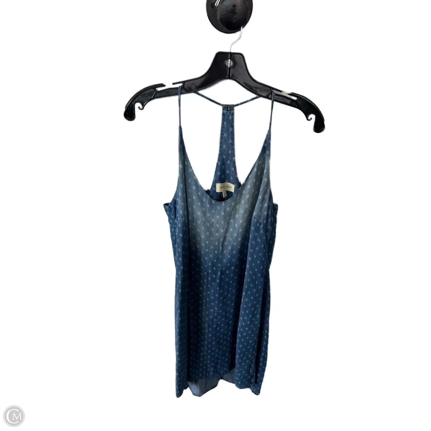 Dress Casual Short By Cloth & Stone In Blue Denim, Size: S