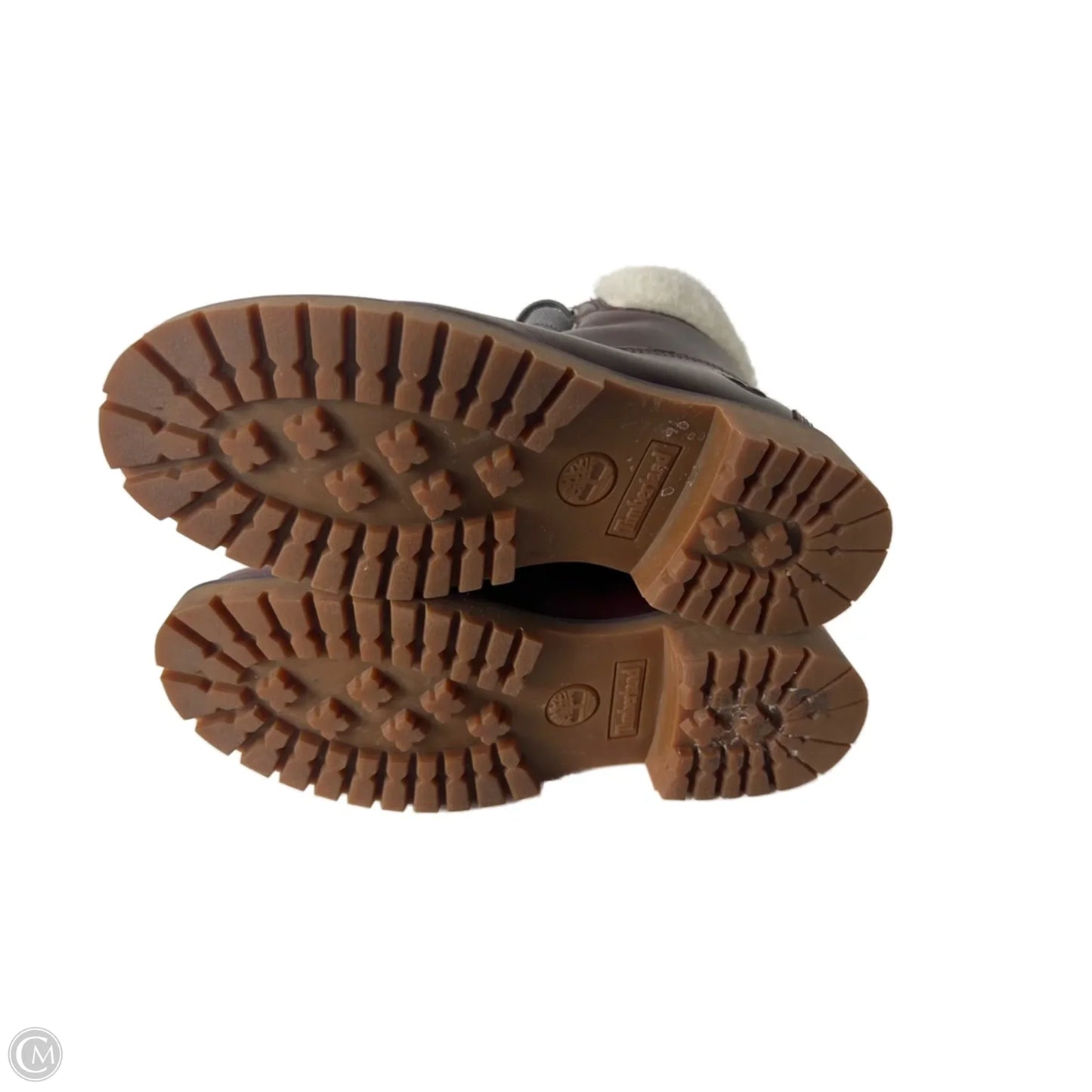 Boots Ankle Flats By Timberland In Red, Size: 7