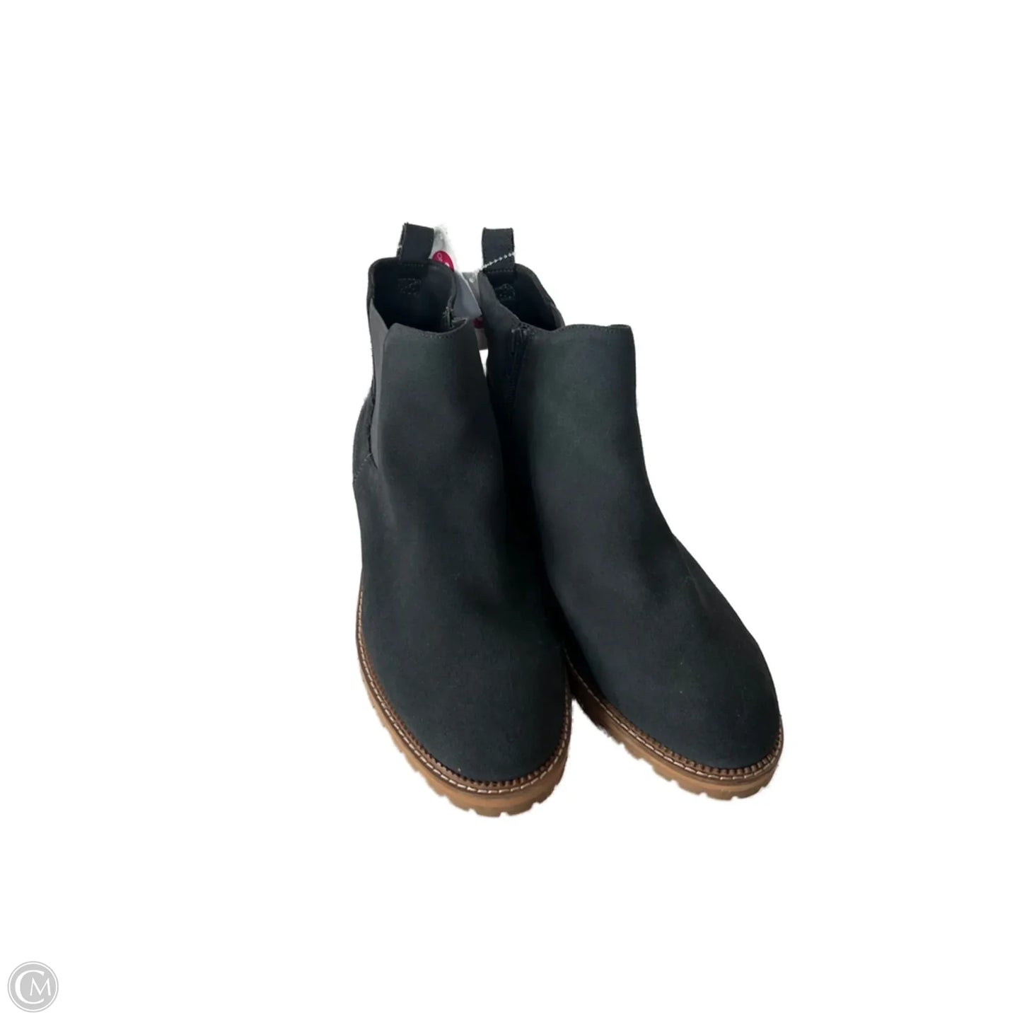 Boots Ankle Flats By Lands End In Grey, Size: 11