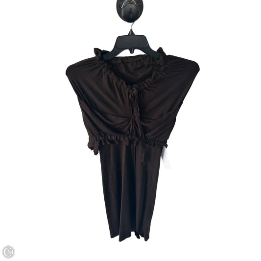 Dress Casual Short By Bcbgmaxazria In Brown, Size: S
