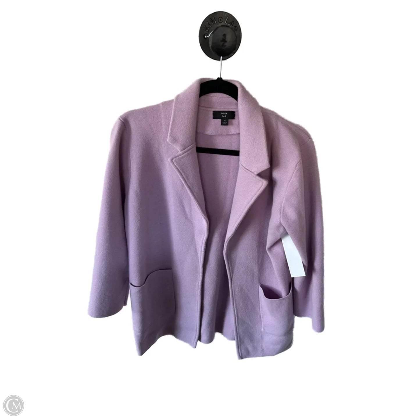 Sweater Cardigan By J. Crew In Purple, Size: M