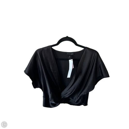 Top Short Sleeve By Rachel Zoe In Black, Size: L