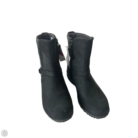 Boots Mid-calf Flats By Eddie Bauer In Black, Size: 7