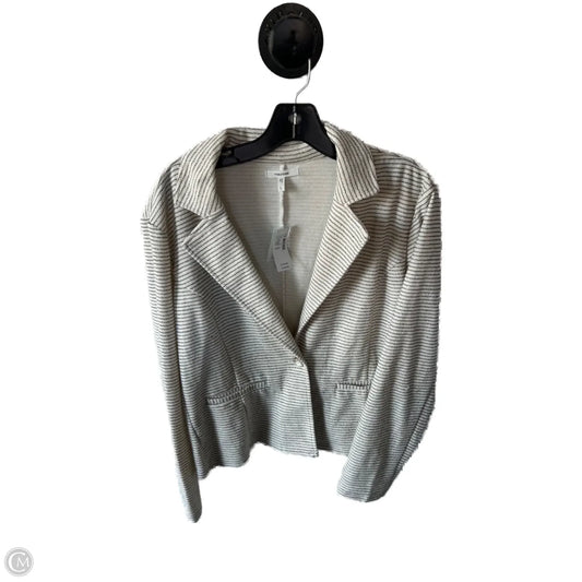 Blazer By Maurices In Black & Cream, Size: L