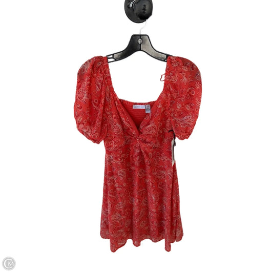 Dress Casual Midi By Cmb In Pink, Size: M