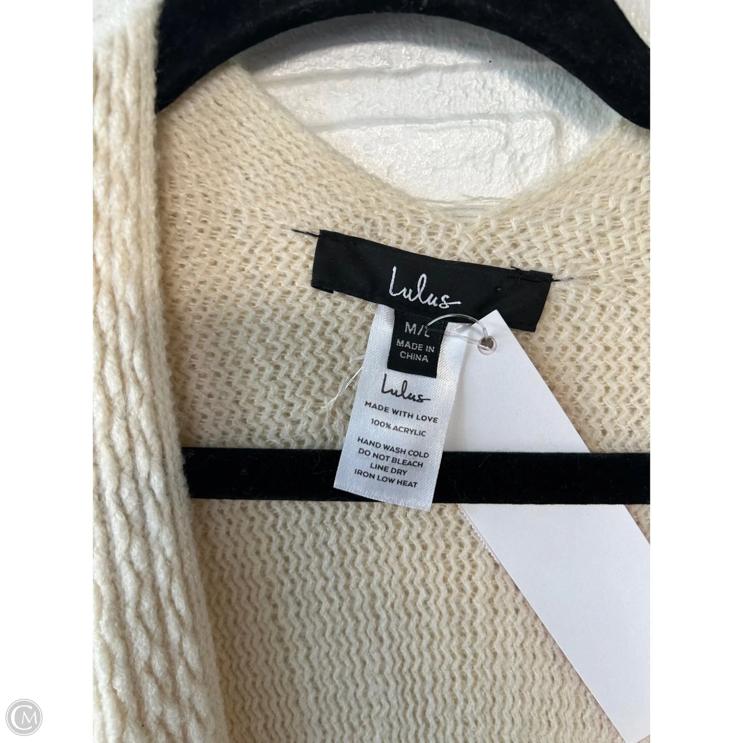 Shawl By Lulus In Cream, Size: M