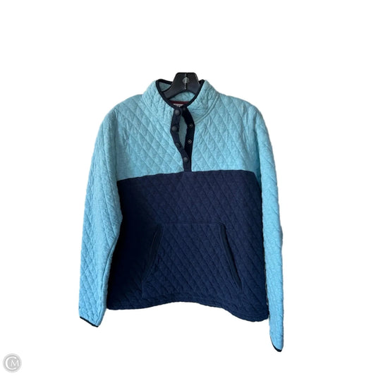 Jacket Shirt By Orvis In Blue, Size: M