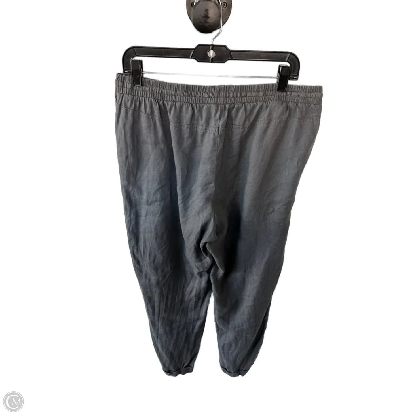 Pants Linen By Ellen Tracy In Grey, Size: 8