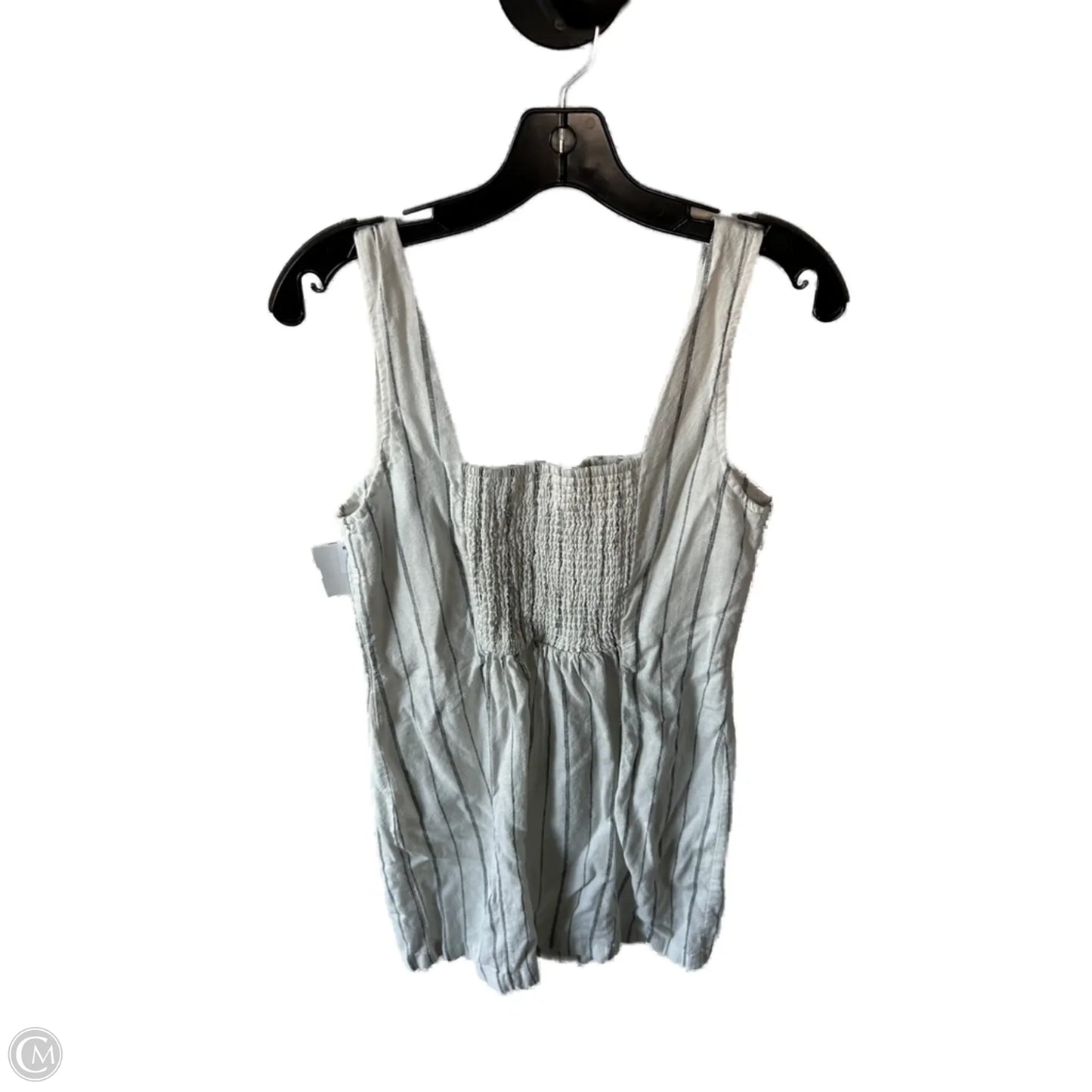 Dress Casual Short By Old Navy In Grey & White, Size: M