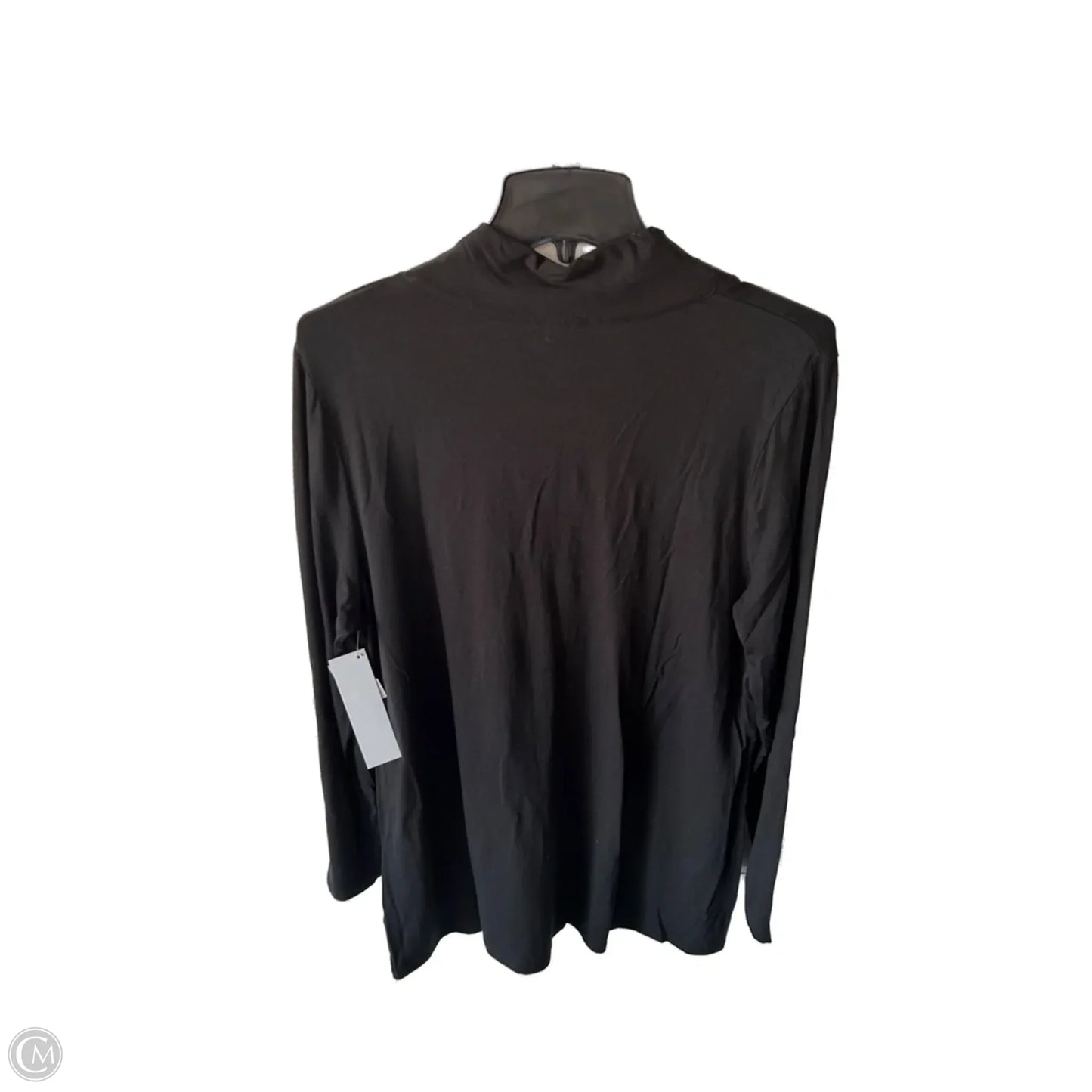 Top Long Sleeve By J. Jill In Black, Size: L